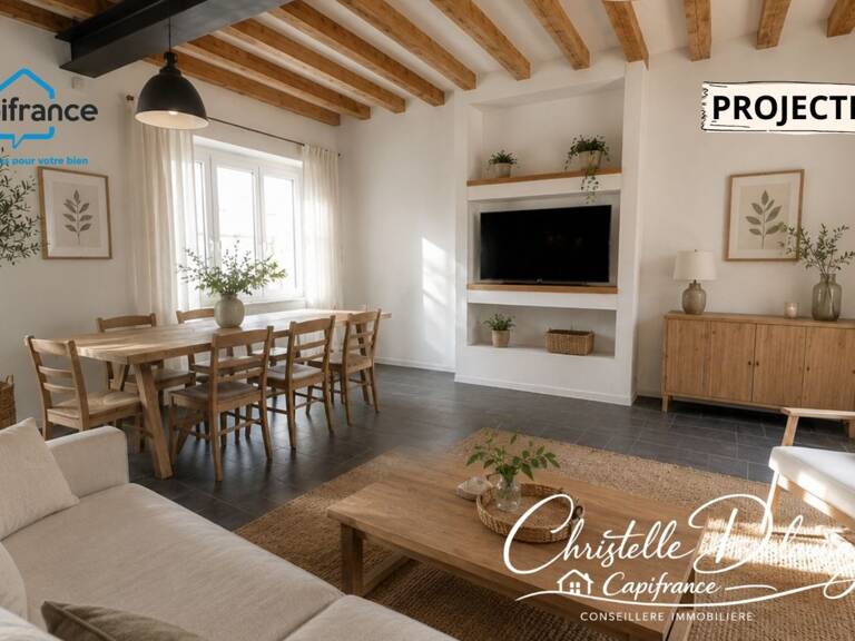   Coup de cœur – Maison de bourg rénovée, charme & esprit industriel — photo 1