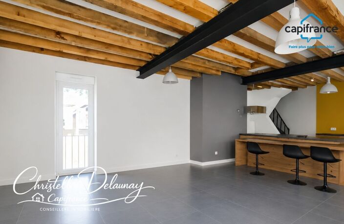   Coup de cœur – Maison de bourg rénovée, charme & esprit industriel — photo 2