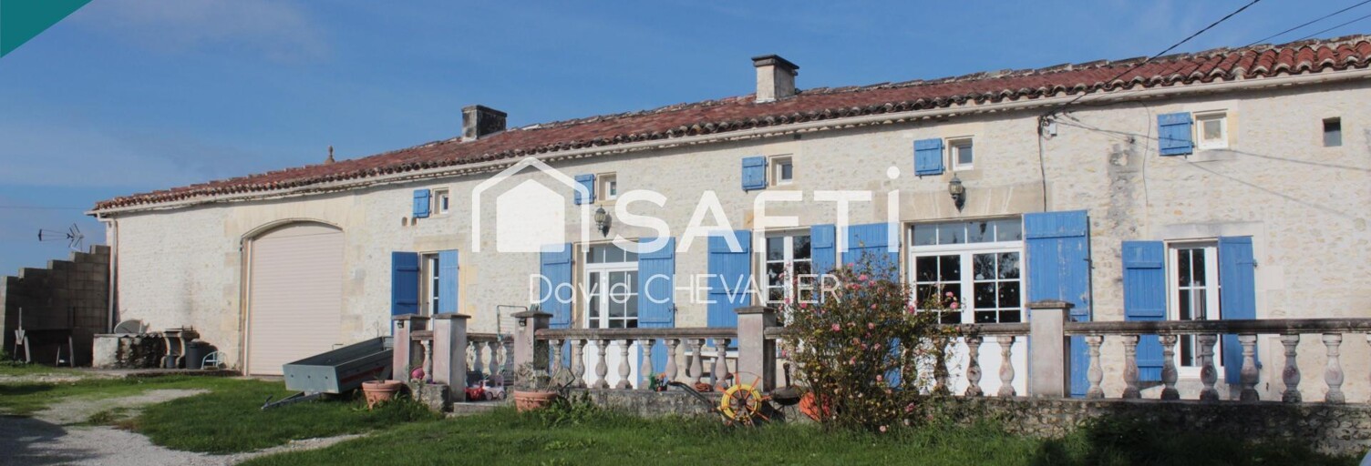 Maison 8 Pièces 196 m² à vendre à Mortiers (17500)