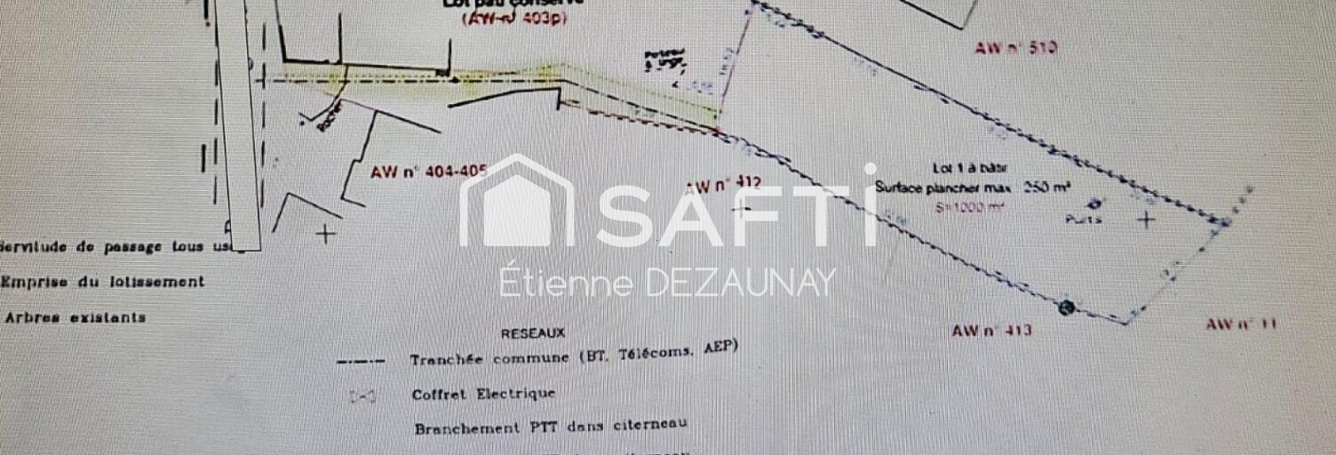 Terrain  1016 m² à vendre à La Turballe (44420)