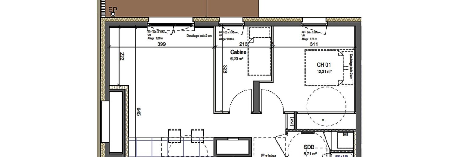 Appartement 2 Pièces 54 m² à vendre à Montriond (74110)