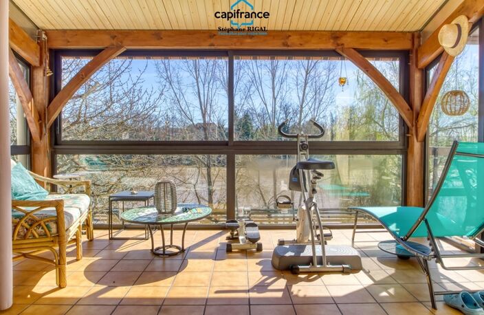 Dpt Lot et Garonne (47), à vendre MONSEMPRON LIBOS maison P9 sur terrain de 486m2 — photo 4