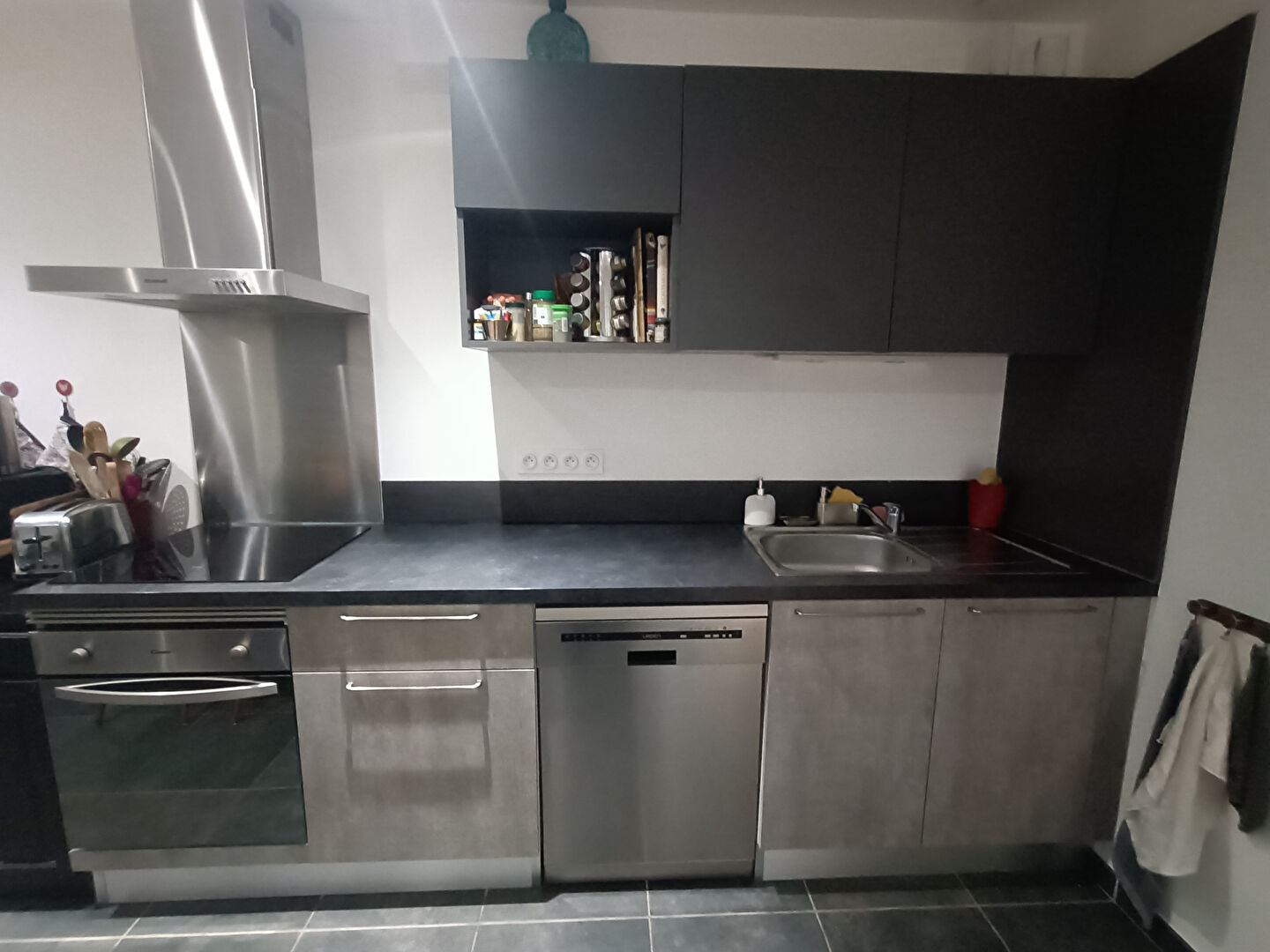 Appt T3 - 1er étage Roche la Molière avec jardin privatif