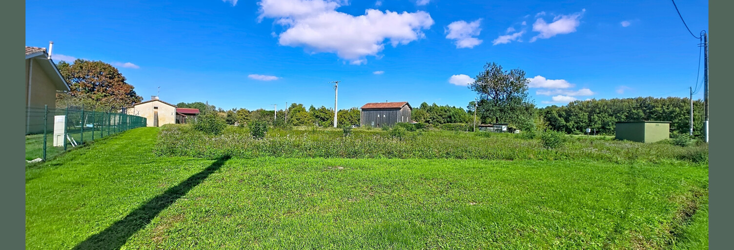 Terrain  2000 m² à vendre à Lavazan (33690)