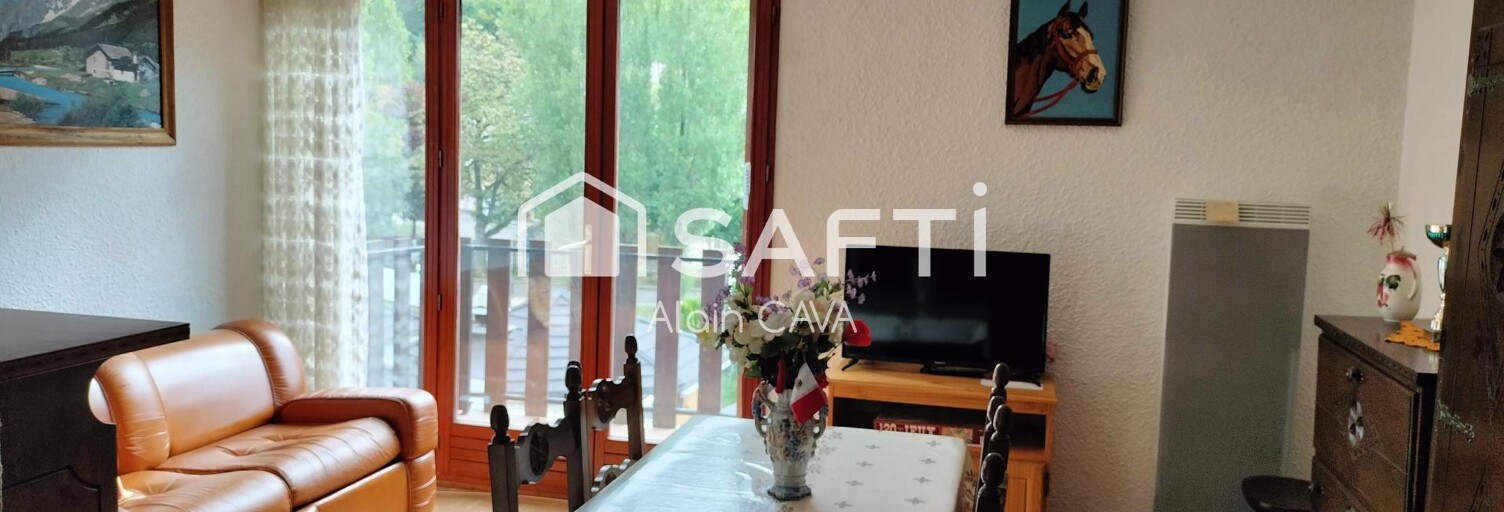 Appartement 1 Pièce 25 m² à vendre à Montclar (04140)