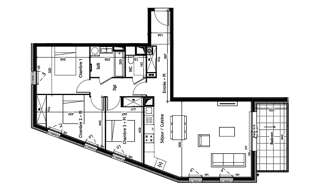 Appartement 4 Pièces 86 m² à vendre à Sciez (74140)