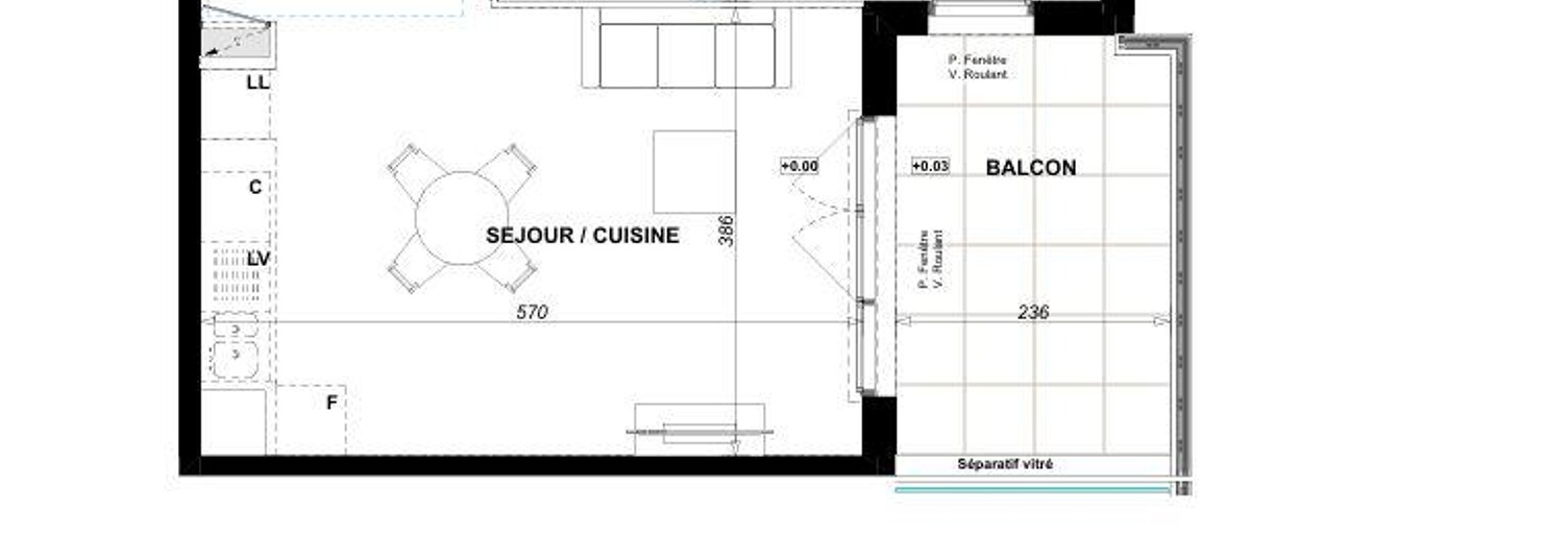 Appartement 2 Pièces 43 m² à vendre à Antibes (06600)