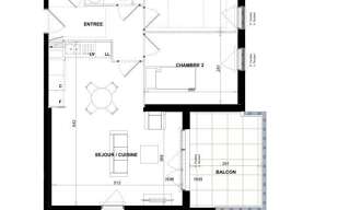 Appartement 3 Pièces 63 m² à vendre à Antibes (06600)