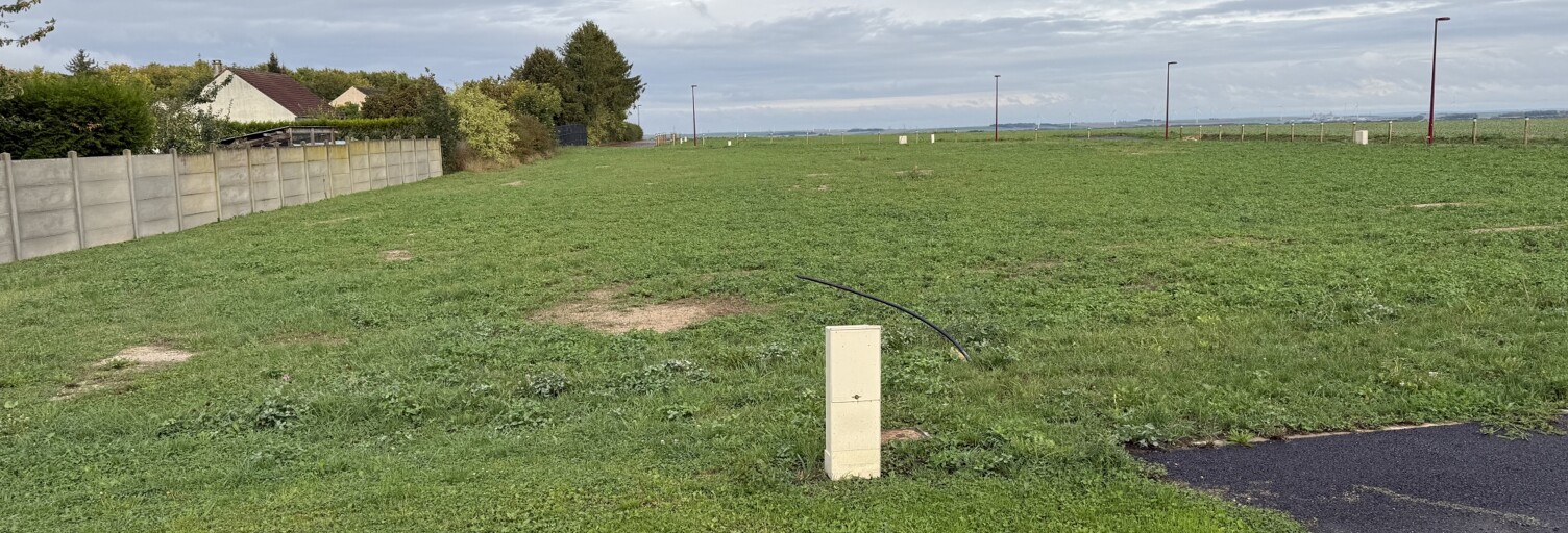 Terrain  653 m² à vendre à Cauroy (08310)