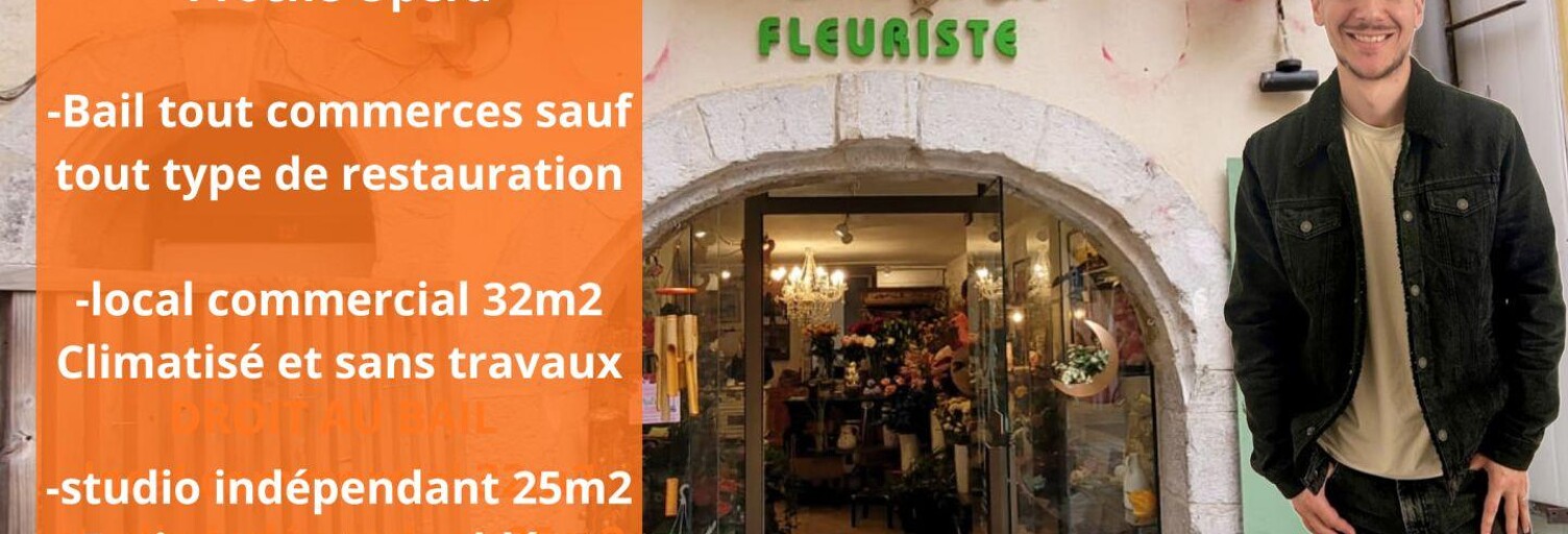 Commerce  32 m² à vendre à Toulon (83000)