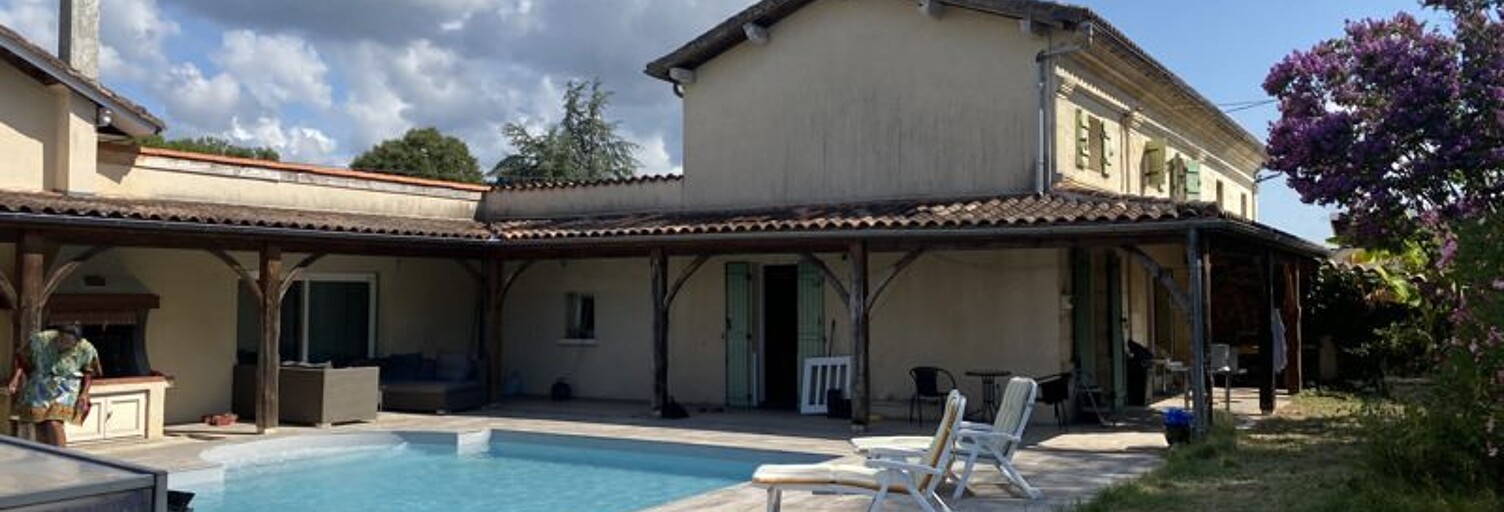 Maison 8 Pièces 220 m² à vendre à Les Églisottes-et-Chalaures (33230)