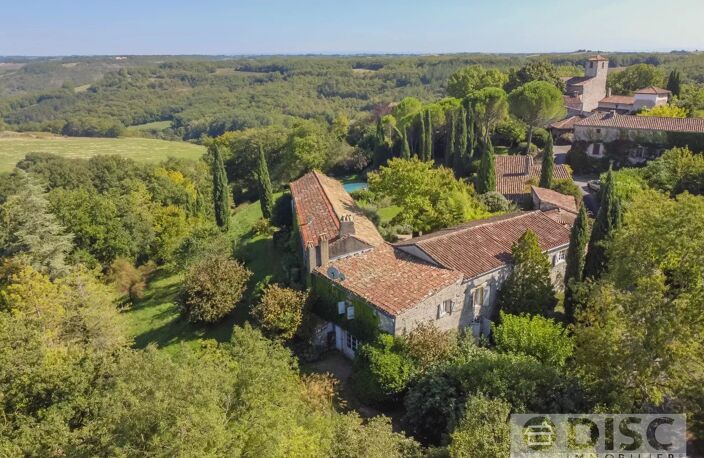 Domaine d’exception avec maison principale, maison d’amis et vues imprenables sur Cordes-sur-Ciel — photo 3