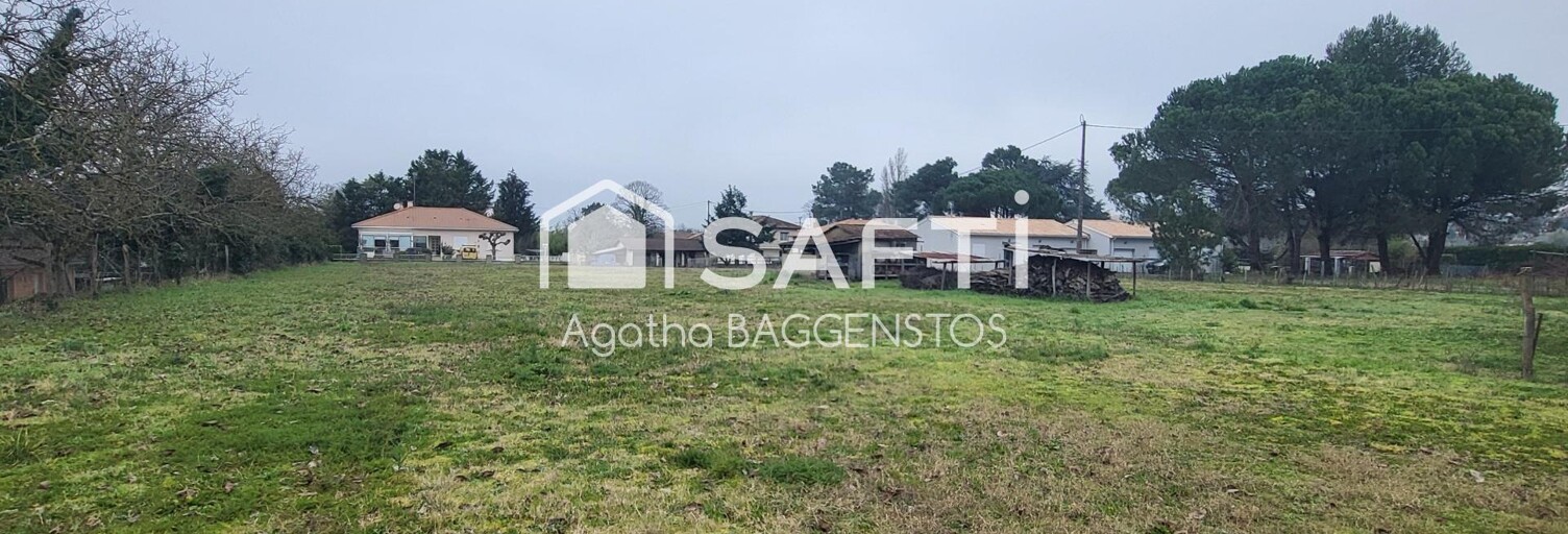 Terrain  3500 m² à vendre à Saint-Maixant (33490)