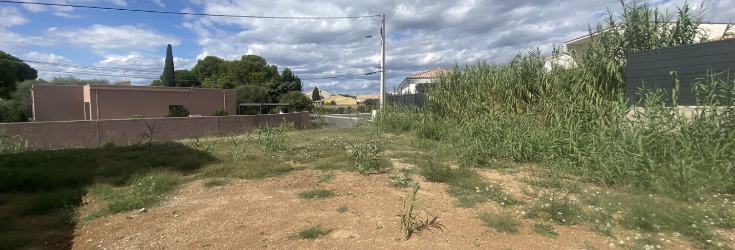 Terrain  360 m² à vendre à Pomérols (34810)