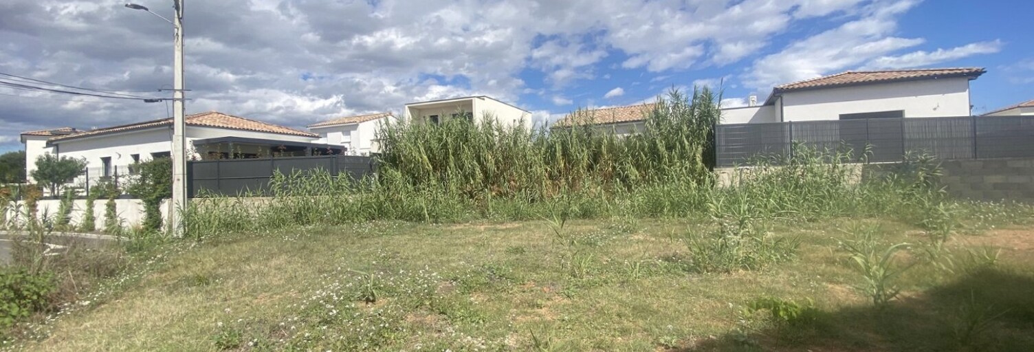 Terrain  360 m² à vendre à Pomérols (34810)