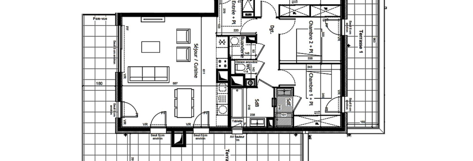 Appartement 4 Pièces 87 m² à vendre à Sciez (74140)