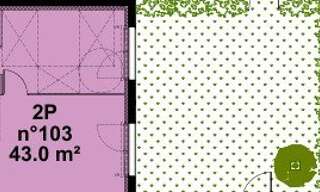 Appartement 2 Pièces 43 m² à vendre à Bondoufle (91070)