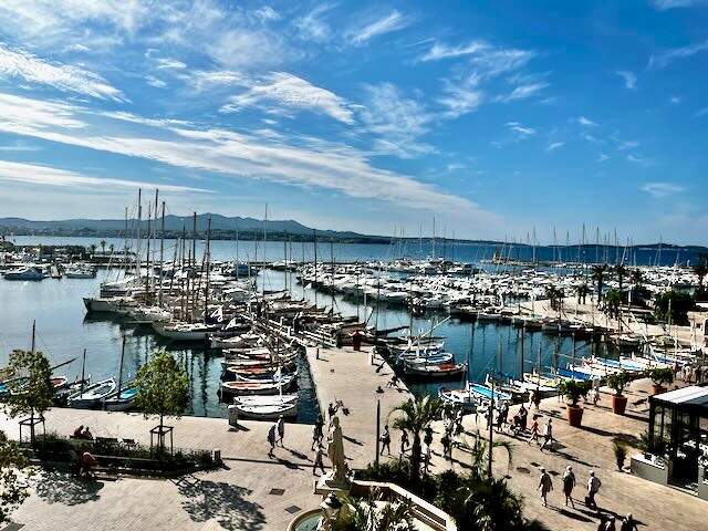 VUE MER ET PORT — photo du bien