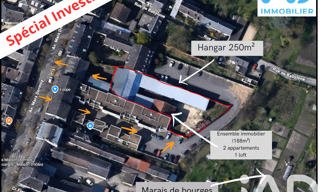 Immeuble  180 m² à vendre à Bourges (18000)