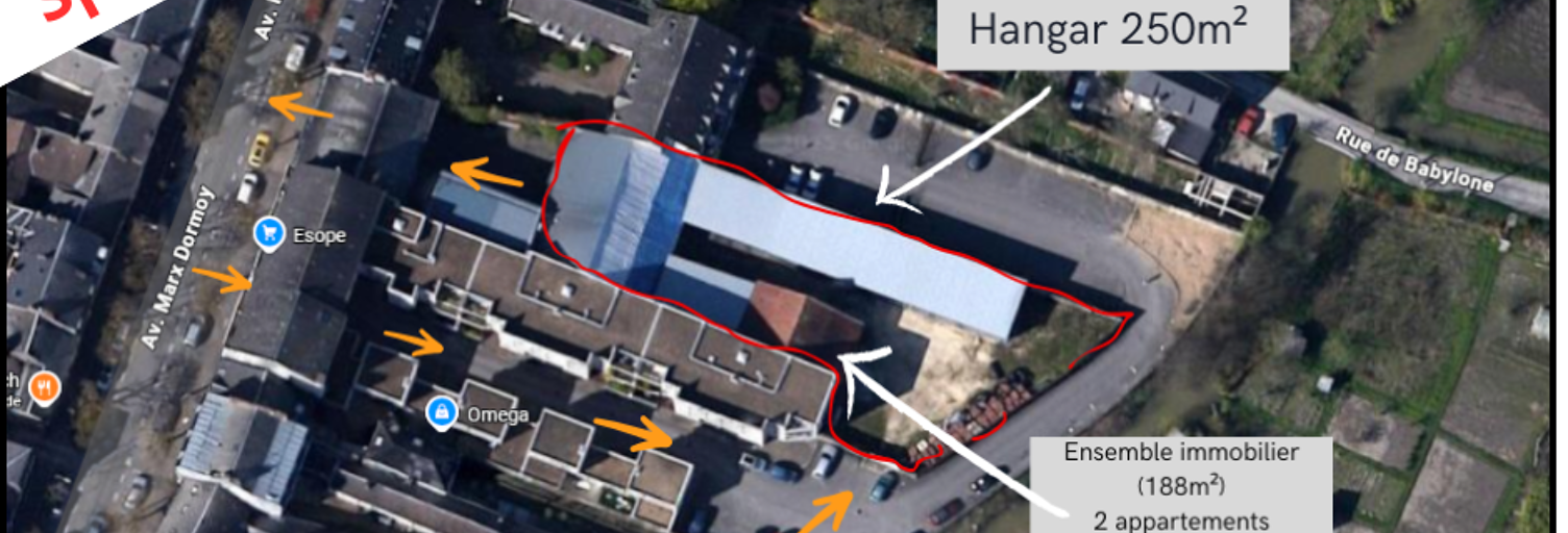 Immeuble  180 m² à vendre à Bourges (18000)