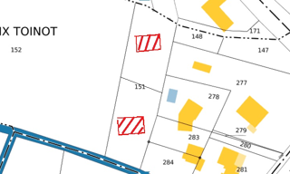 Terrain  750 m² à vendre à Aubigny-en-Plaine (21170)