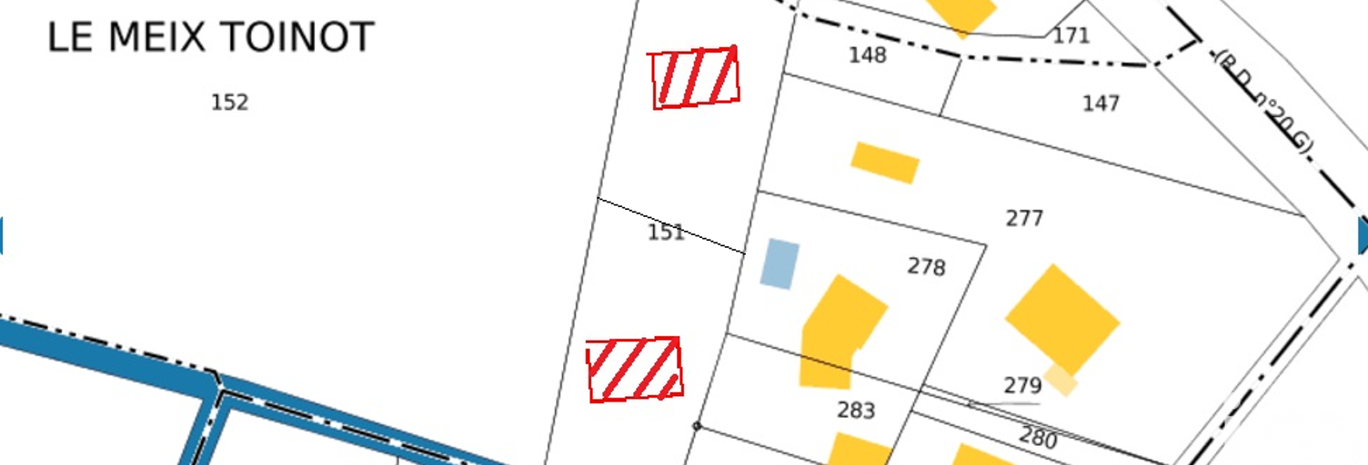 Terrain  750 m² à vendre à Aubigny-en-Plaine (21170)