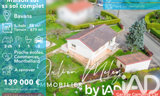 Maison 5 Pièces 88 m² à vendre à Bavans (25550)