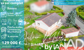 Maison 5 Pièces 88 m² à vendre à Bavans (25550)