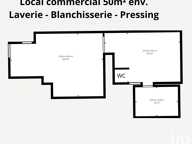 Vente Boutique/Local commercial 50 m&sup2; — photo 2