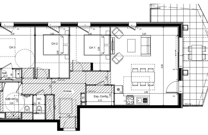 Vente Appartement 4 pièces — photo 5