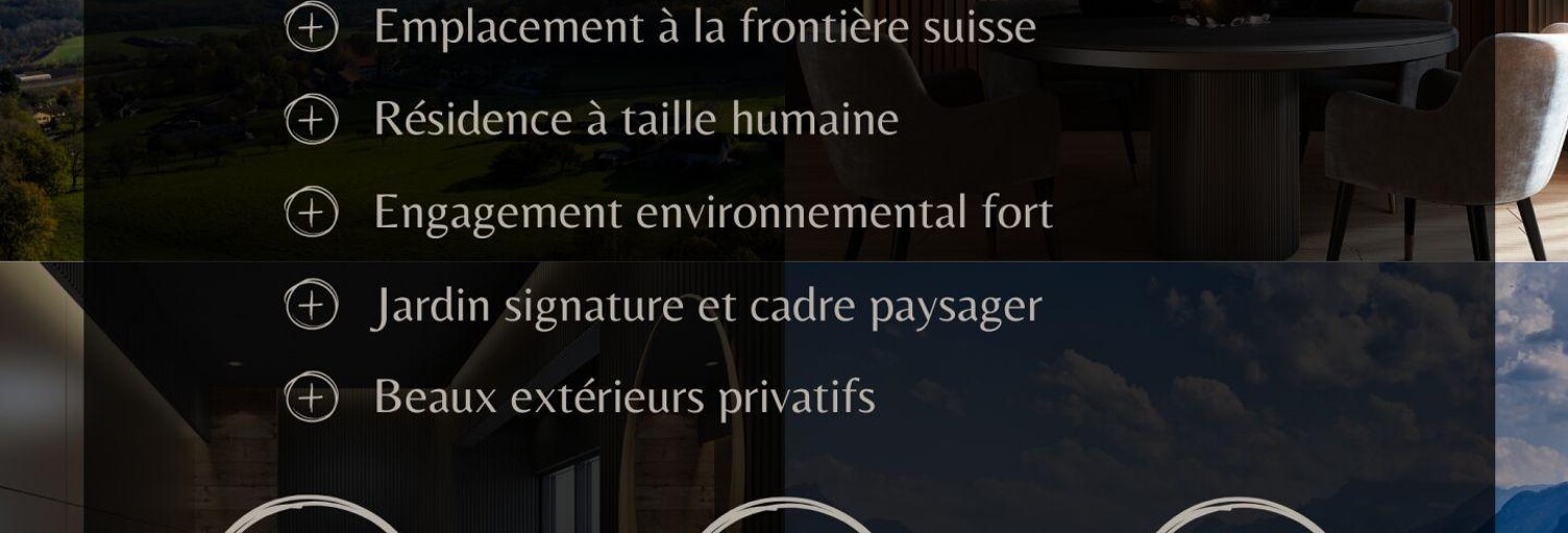 Appartement 2 Pièces 49 m² à vendre à Ville-la-Grand (74100)