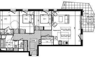 Appartement 4 Pièces 92 m² à vendre à Ville-la-Grand (74100)