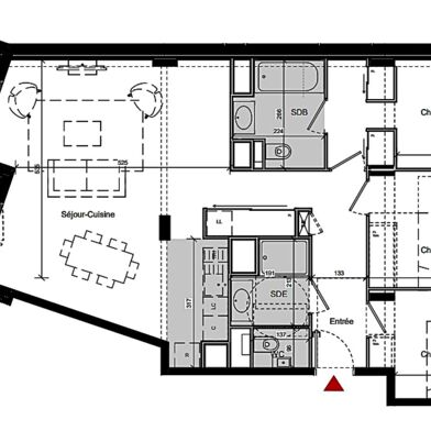 Appartement 4 pièces 647000 €