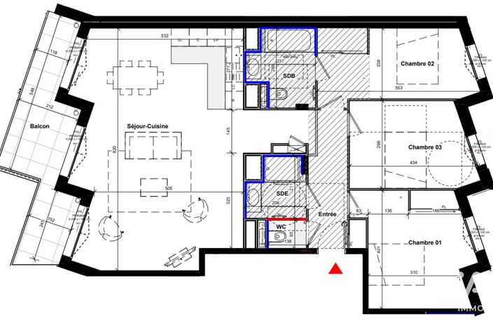 Vente Appartement 4 pièces — photo 4