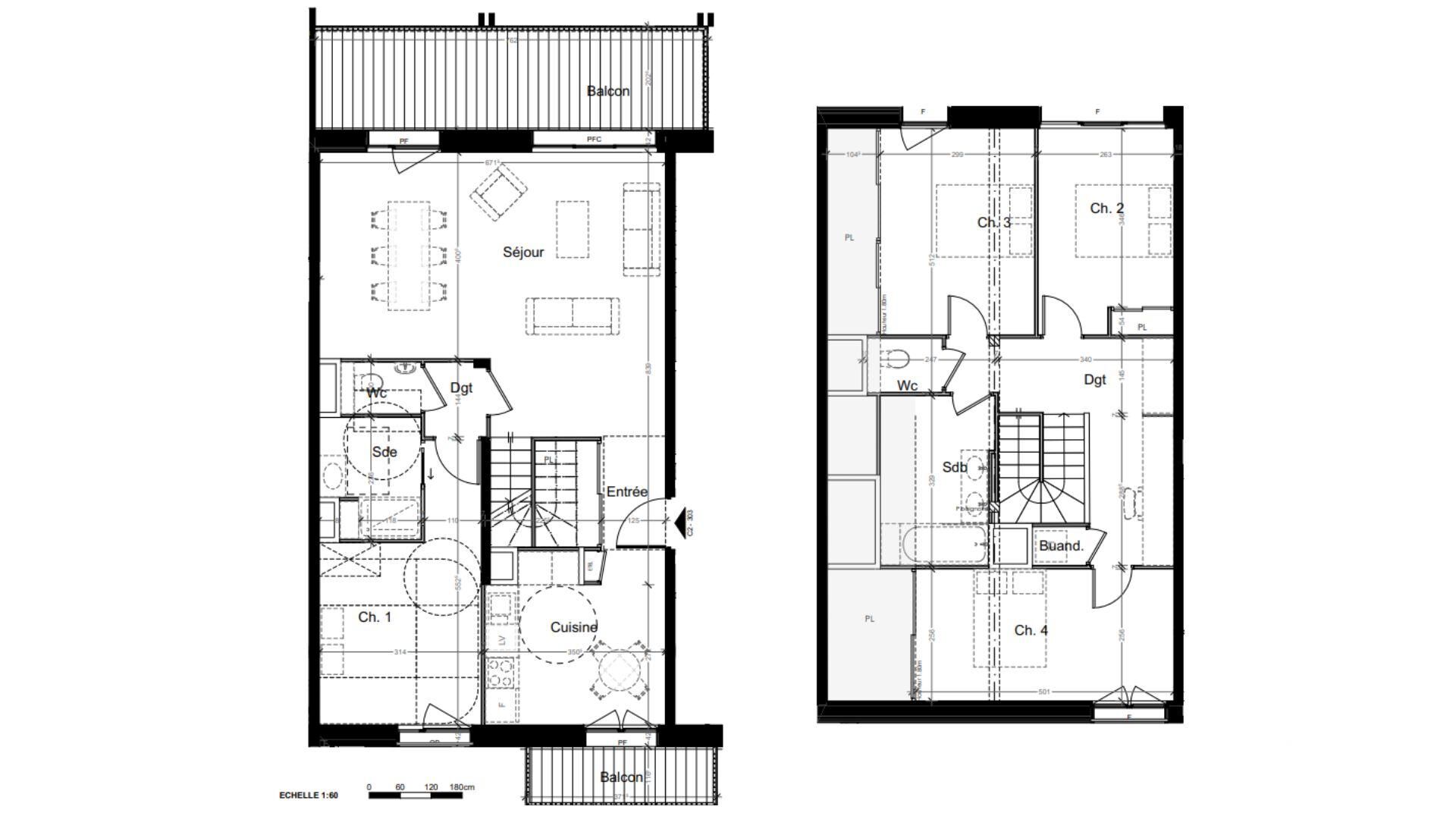 Vente Duplex 5 pièces - Photo 4