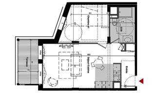 Appartement 2 Pièces 49 m² à vendre à Saint-Julien-en-Genevois (74160)
