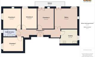 Appartement 5 Pièces 90 m² à vendre à Ajaccio (20000)