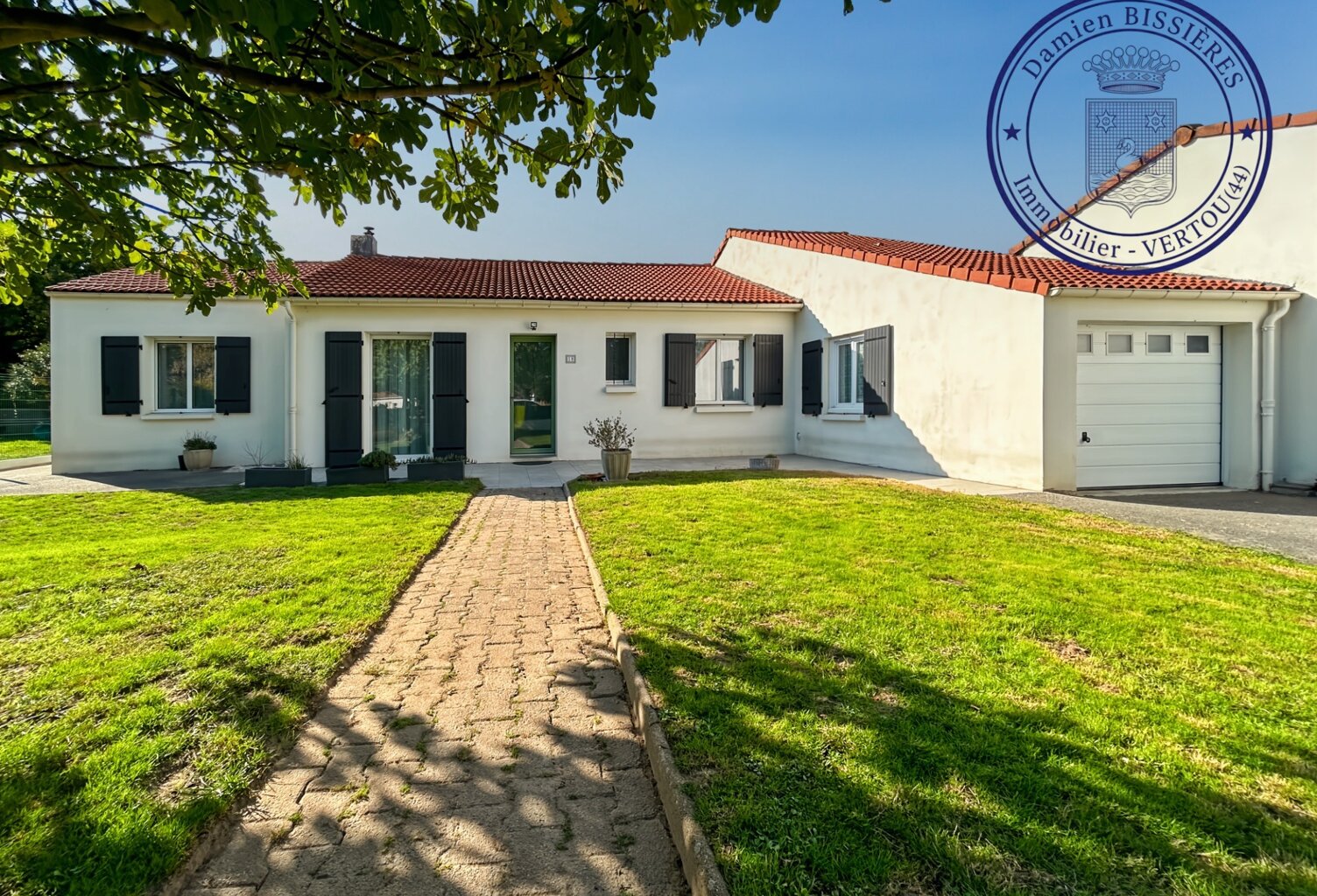 Maison à vendre, plain-pied, Haute-Goulaine, proche du bourg, 4 chambres, dépendance 20m2 — photo 1