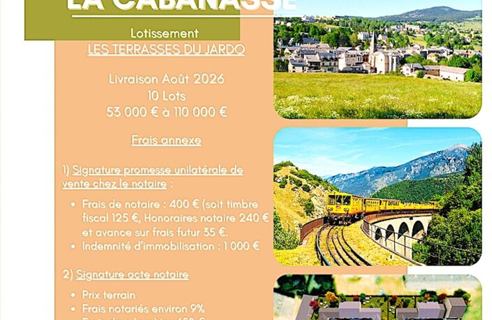 Terrain à vendre  LA CABANASSE (66) — photo 4
