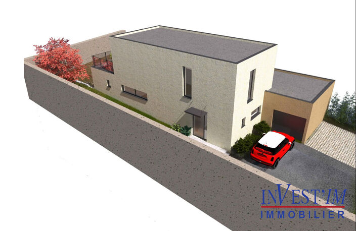 Saint-Genis-Laval centre / Maison d'architecte contemporaine 133 m² - terrain piscinable — photo 2