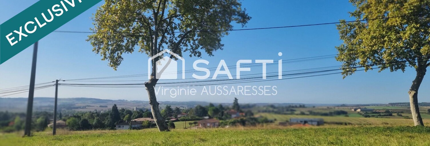 Terrain  2118 m² à vendre à Beaumont-de-Lomagne (82500)