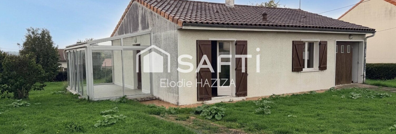 Maison 3 Pièces 63 m² à vendre à Lusignan (86600)