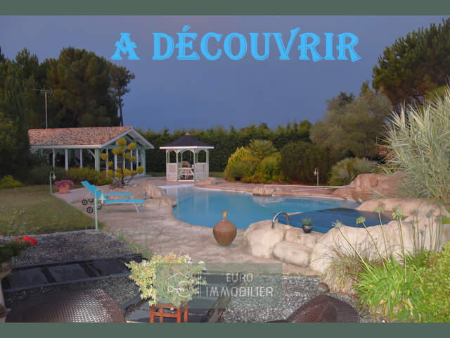 Maison contemporaine de type villa Provençale -Langon - GIRO — photo du bien