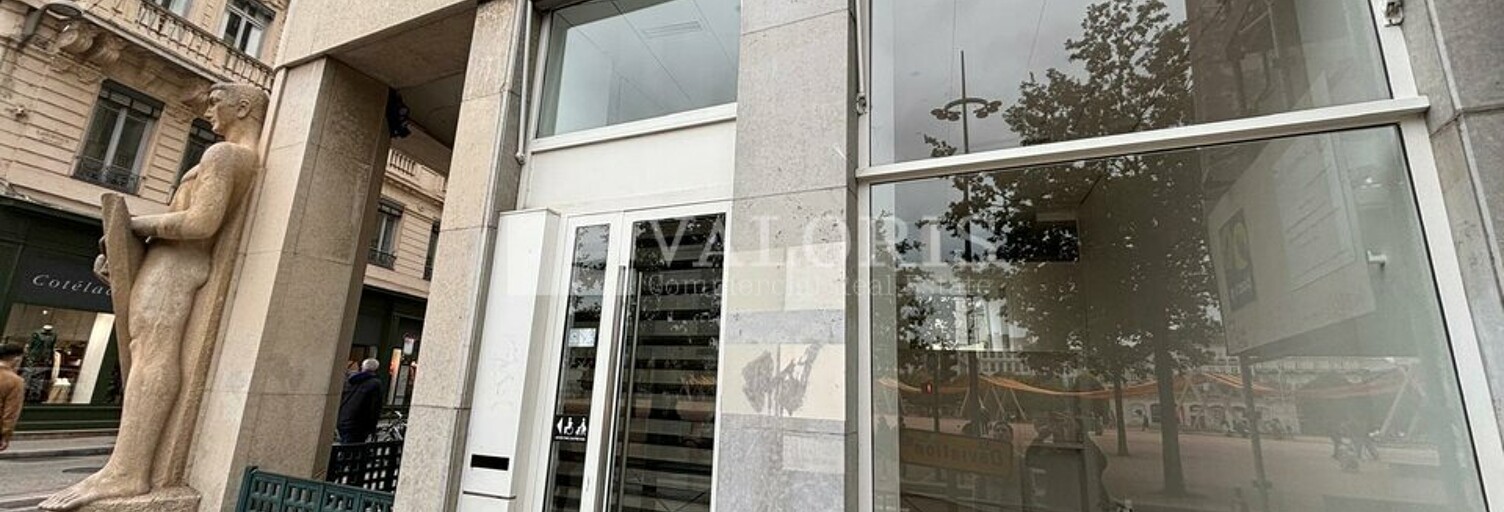 Commerce  112 m² à louer à Lyon 2 (69002)