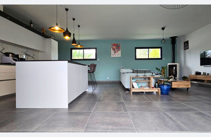 Superbe contemporaine 2022 de plain pied vue Pyrénées — photo 4