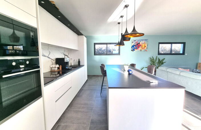 Superbe contemporaine 2022 de plain pied vue Pyrénées — photo 5