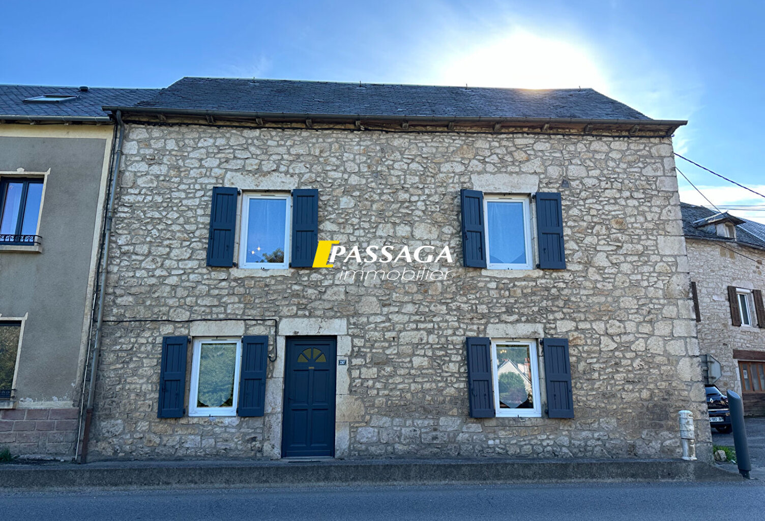 A VENDRE - Maison d'habitation 4 pièces avec terrain  - BERTHOLENE — photo 1