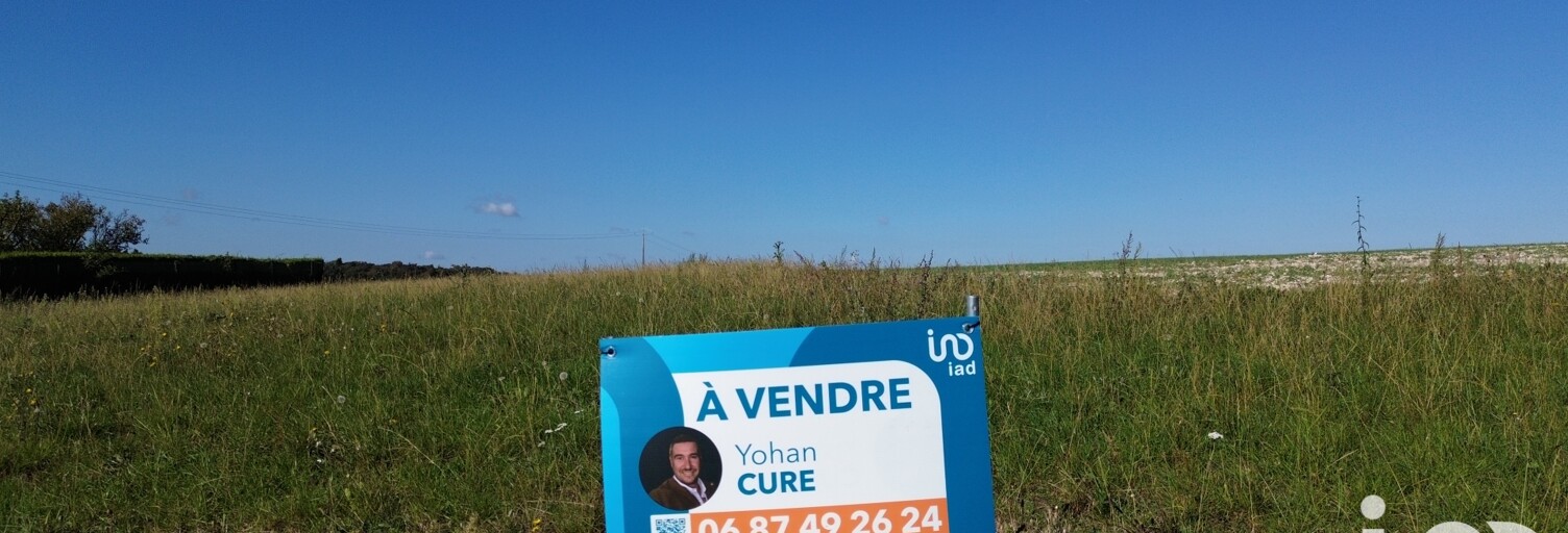 Terrain  1000 m² à vendre à Bacouël (60120)