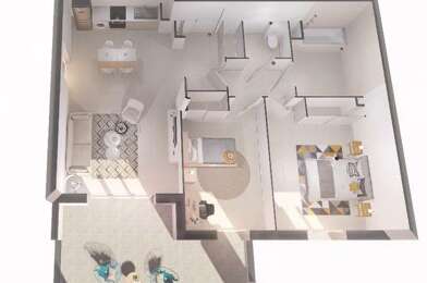 Appartement 3 pièces 427000 €