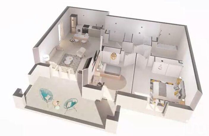 Vente Appartement 3 pièces — photo 3